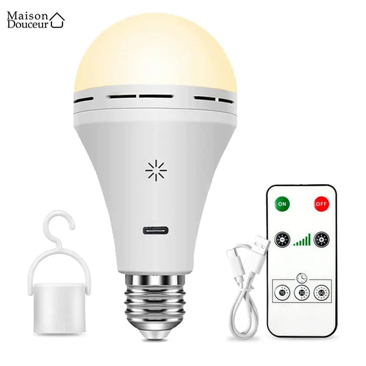 Ampoule LED rechargeable | Maison Douceur™