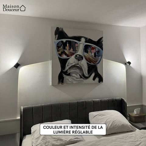 Lampe murale LED sans fil