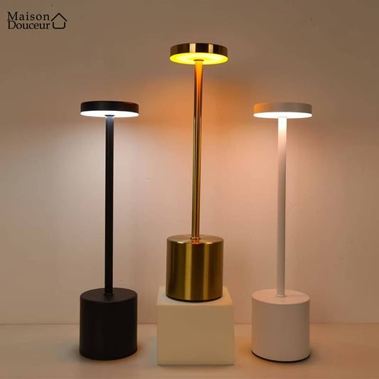 Lampe de table rechargeable