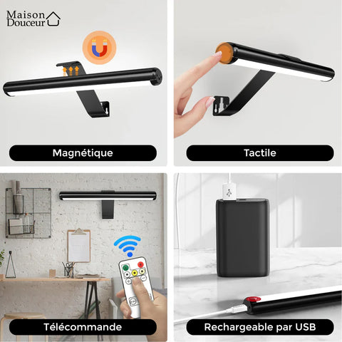 Lampe LED magnétique rechargeable