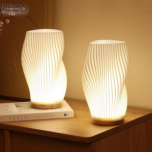 Lampe de table en bois Nordique