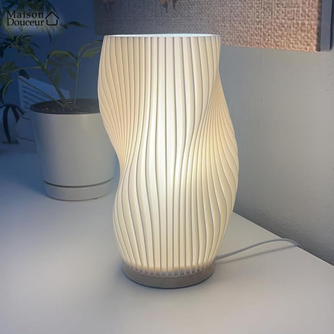 Lampe de table en bois Nordique