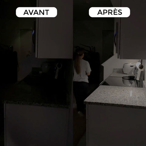 Lampe LED sans fil à détecteur de mouvements