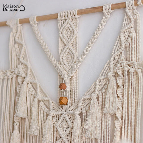 Macramé mural Mio