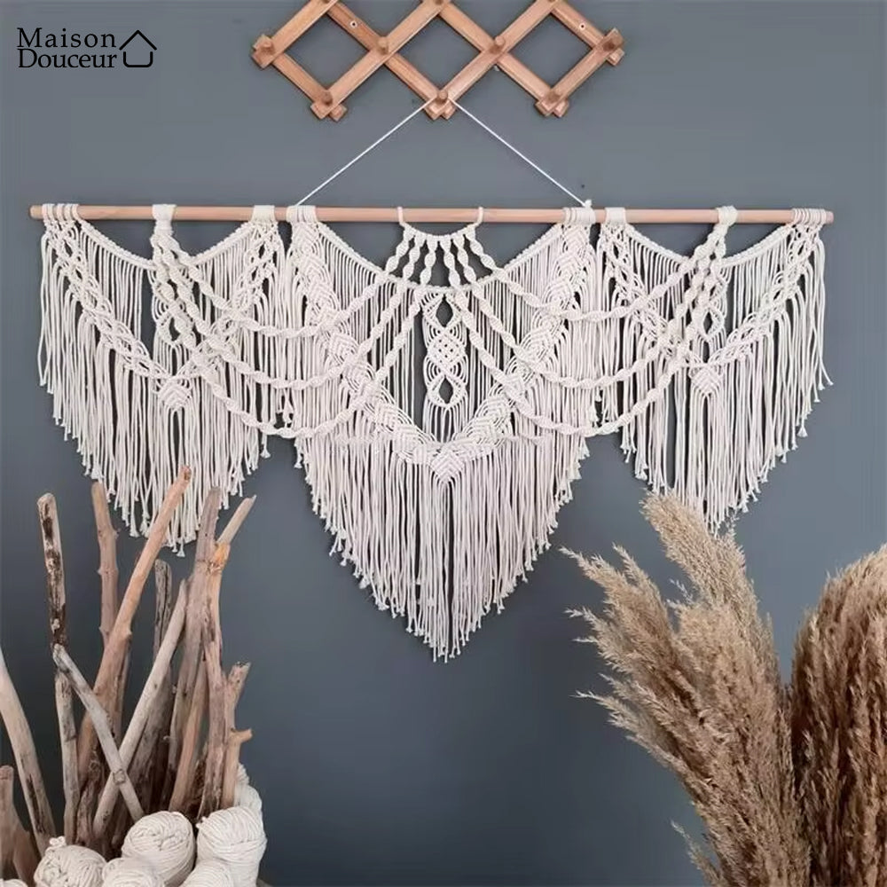 Macramé mural Nahla