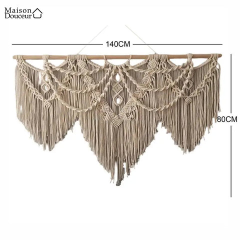 Macramé mural Nahla