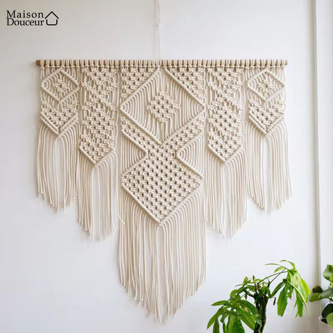 Macramé mural Suko