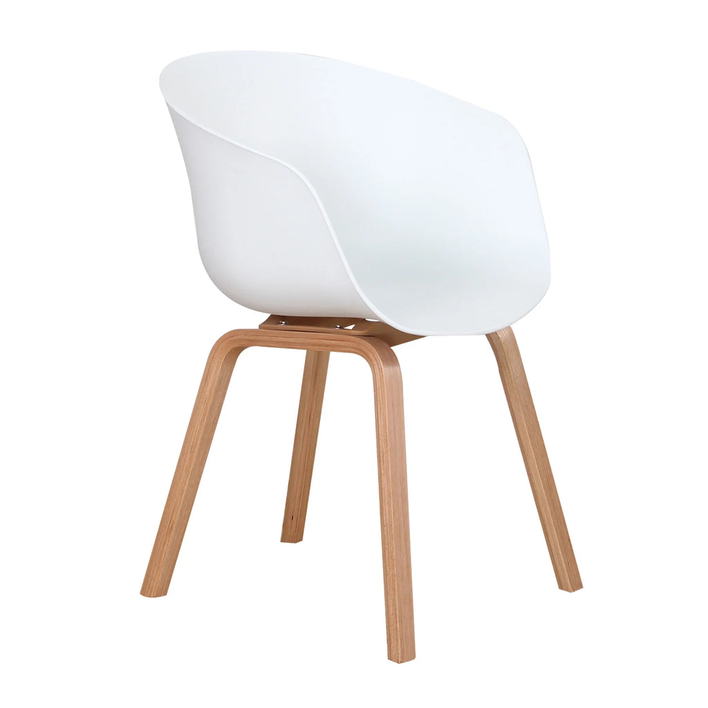 Chaises d'angles scandinave, 4 pièces